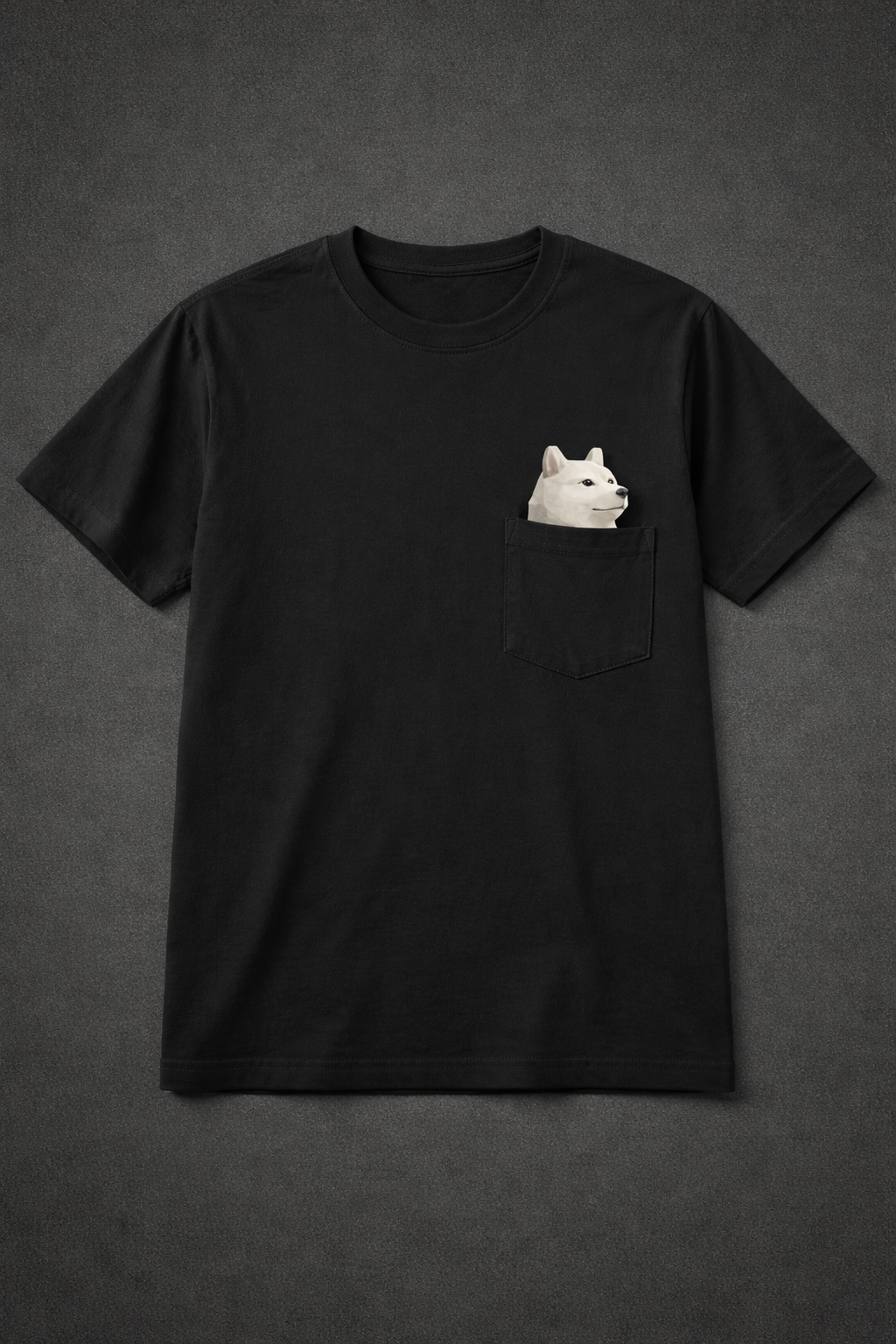 Modern Doge Pocket Tee