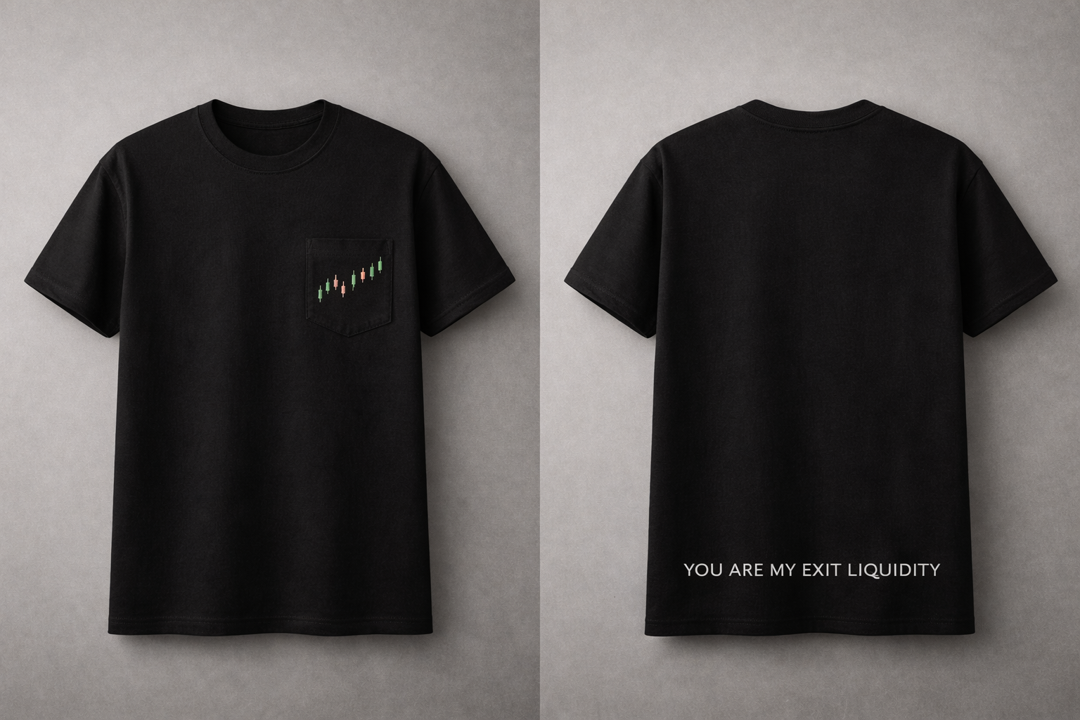 Limited Edition Candle/Exit Liquidity Tee